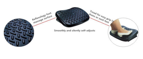 DAC 0267610 MP140 ULTIMATE ADJUSTABLE FOOT REST BLACK
