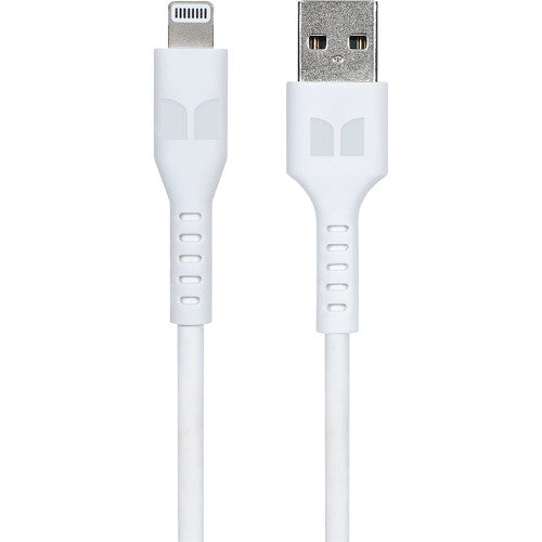 Monster Lightning to USB-A TPE Cable 2m White