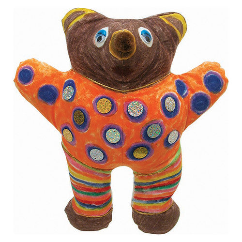 Creative School Supply Calico Teddy Bears Pack of 10