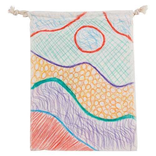 Creative School Supply Calico Library Bags 33 x 44cm Pack of 10