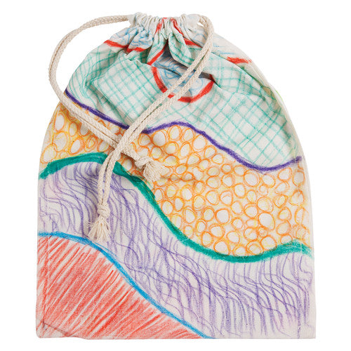 Creative School Supply Calico Library Bags 33 x 44cm Pack of 10