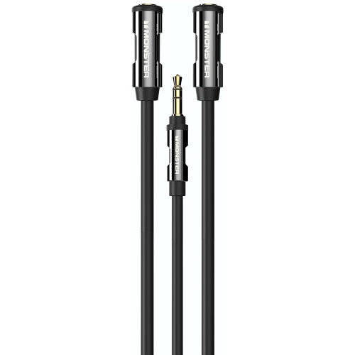 Monster Mini 1 to 2 Stereo Audio Cable 0.15m