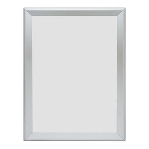Manhattan Wall Mounted Premium Snap Frame Silver A2, front product view