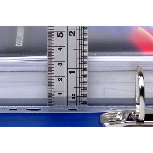 Marbig Binder Expanding Wallet A4 Clear Pack of 3