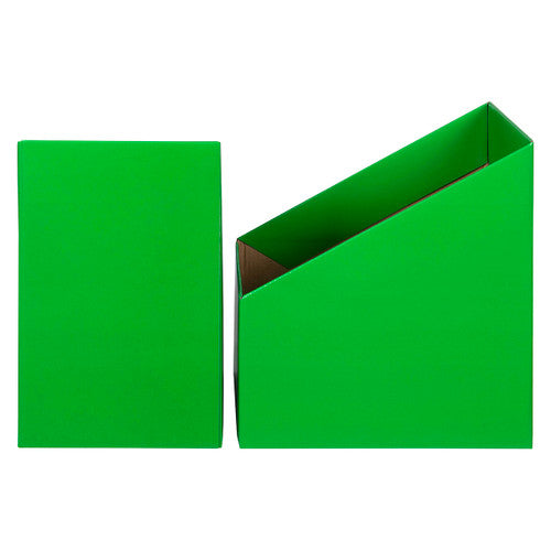 Marbig Book Box Large Green Pack of 5 - image 3