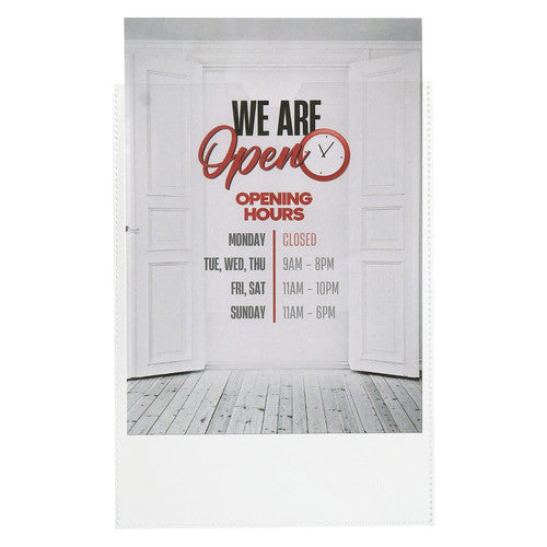 Marbig Card Holder A5 Clear Pack of 10