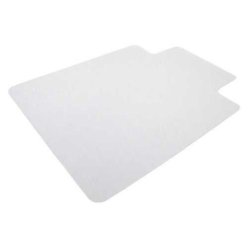 Marbig Chairmat Hard Floor Large with Keyhole 114 x 134cm Clear