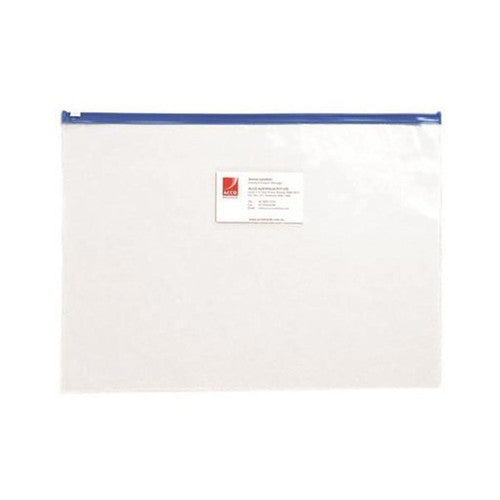 Marbig Clear Case A4 335 x 245mm Blue Box of 24