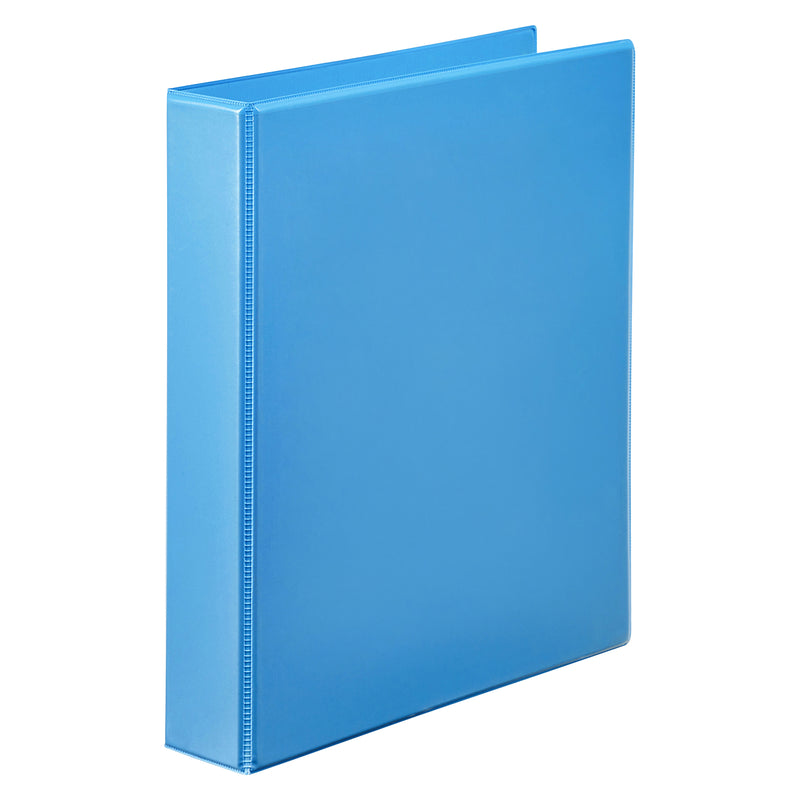 Angled studio image of the Marbig Clearview Marine Binder displaying the durable polypropylene exterior, clean edges and spacious 50mm capacity designed for everyday document storage.