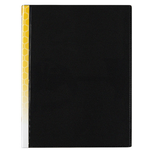 Marbig Clearview Non Refillable Display Book 24 Pocket A4 Black
