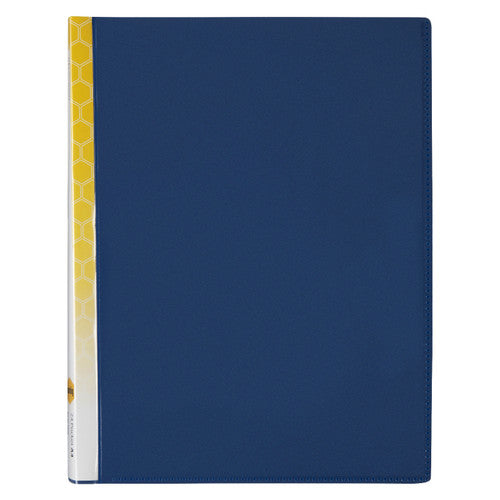 Marbig Clearview Non Refillable Display Book 24 Pocket A4 Blue