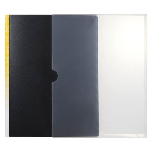 Marbig Clearview Non Refillable Display Book 76 Pocket A4 Black