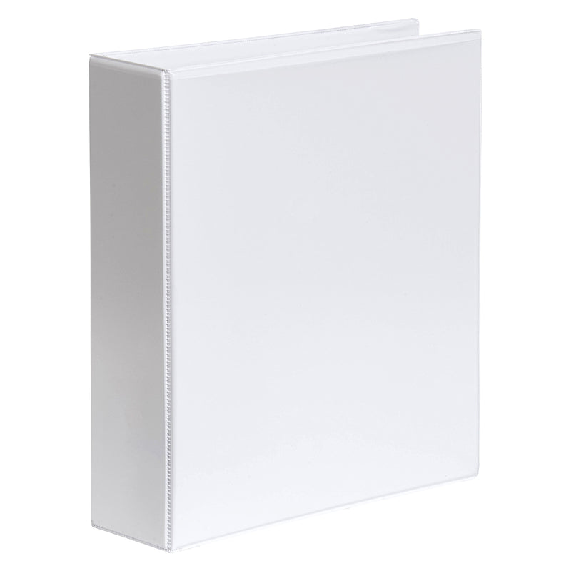 Marbig Clearview Ring Binder A4 50mm 4D White - image 1