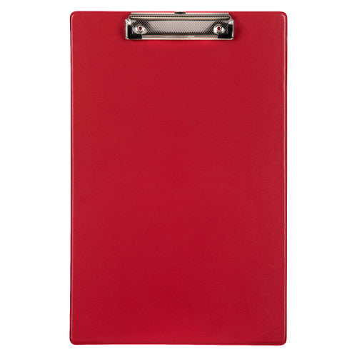 Marbig Clipboard Polypropylene Foolscap Red