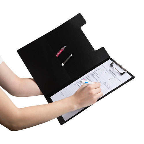 Marbig Clipfolder Polypropylene A4 Black