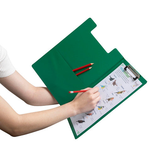 Marbig Clipfolder Polypropylene A4 Green - image 2