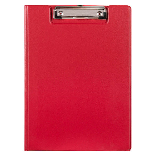 Marbig Clipfolder Polypropylene A4 Red