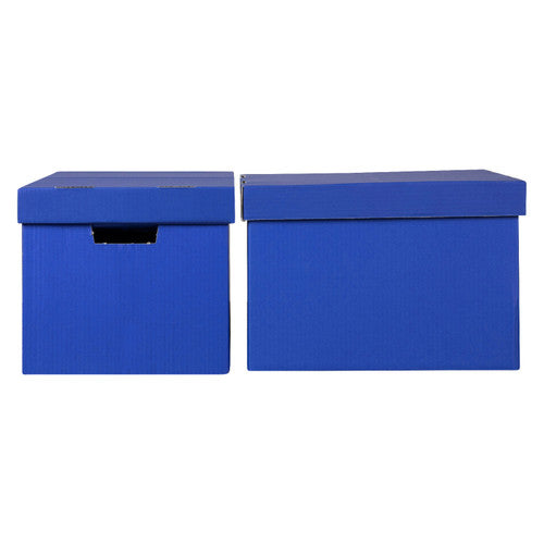 Marbig Coloured Sto-Aways Archive Box Assorted Pack of 2