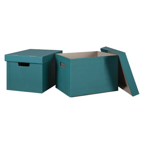 Marbig Coloured Sto-Aways Archive Box Assorted Pack of 2