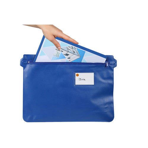 Marbig Convention Case PVC 415 x 305mm Blue