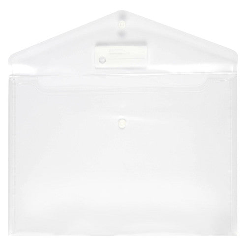 Marbig Doculope Document Wallet A4 Clear Pack of 10