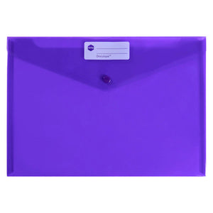 Marbig Doculope Document Wallet A4 Purple