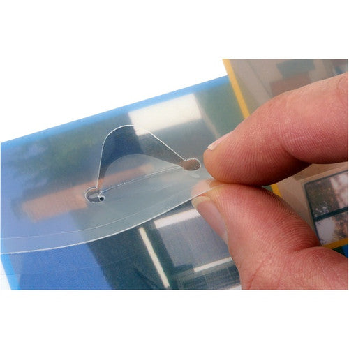 Marbig Document Wallet A4 Clear Pack of 4