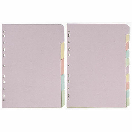 Marbig Enviro Indices and Dividers 10 Tab Manilla A4 Multi Colour