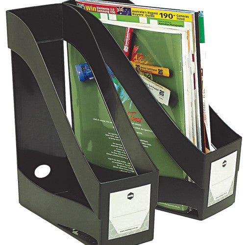 Marbig Enviro Magazine Holder Black