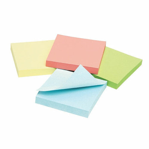 Marbig Enviro Notes 75 x 75mm Pastel Pack of 6