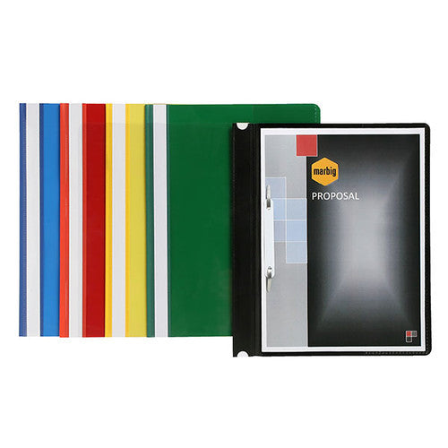 Marbig Flat File A4 Deluxe Blue