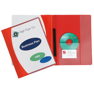 Marbig Flat File A4 Premier Red