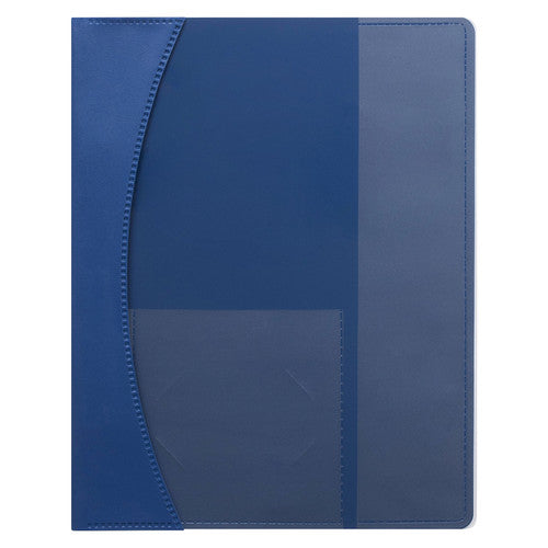 Marbig Flat File with Insert Cover A4 Premier Blue