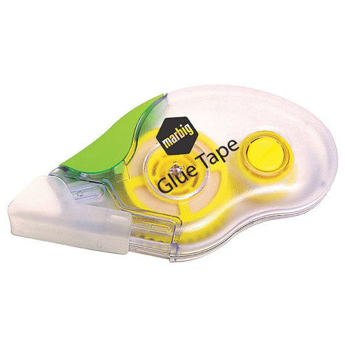 Marbig Glue Tape Dispenser 8.4mm x 10m Clear - image 1