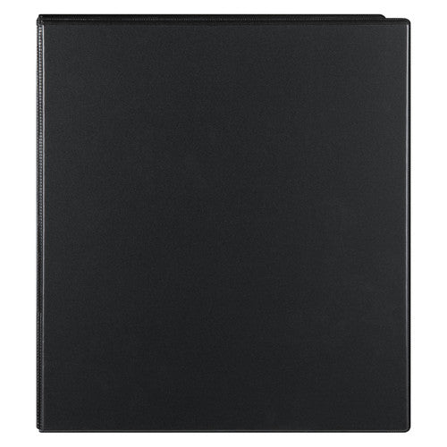 Marbig Lever Arch File Clearview A4 Black Box of 15 - image 1