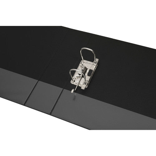 Marbig Lever Arch File Clearview A4 Black Box of 15 - image 3