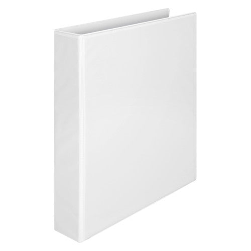 Marbig Lever Arch File Half Arch Clearview A4 White