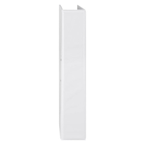 Marbig Lever Arch File Half Arch Clearview A4 White