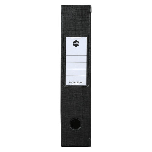 Marbig Magazine File PVC A4 Black