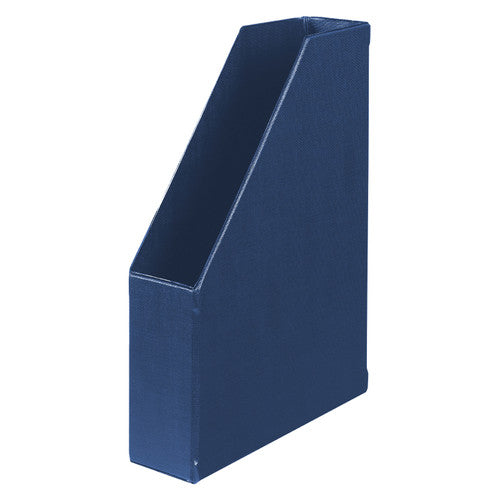 Marbig Magazine File PVC A4 Blue