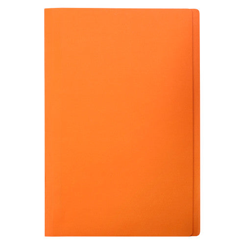 Marbig Manilla Folder Foolscap Orange Pack of 20