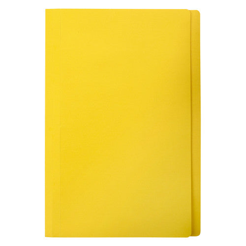 Marbig Manilla Folder Foolscap Yellow Pack of 20