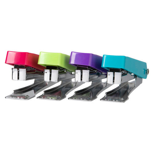 Marbig No 10 Half Strip Stapler Assorted with Staples