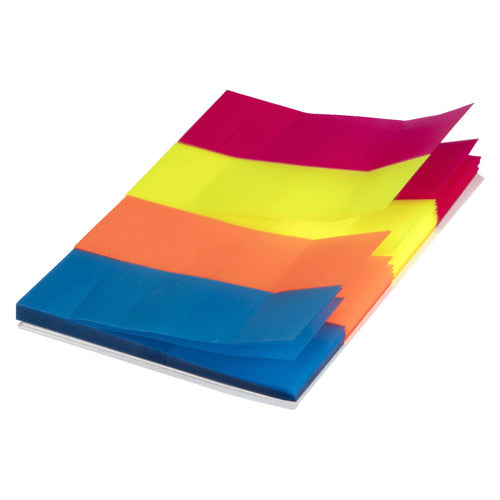 Marbig Page Markers 20 x 50mm Transparent Assorted