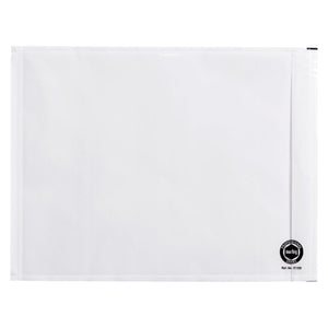 Plain white Marbig Professional 235 x 175mm packaging envelope with no printed wording and a small roundel logo in the lower right corner