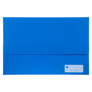 Marbig Polypick Document Wallet Foolscap Blue