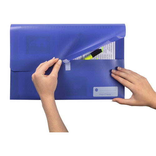 Marbig Polypick Document Wallet Foolscap Purple