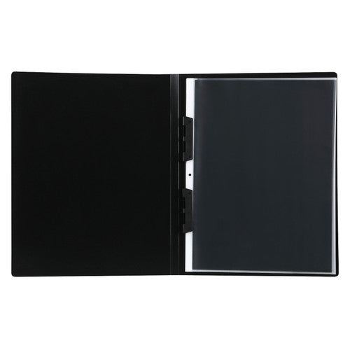 Marbig Portable Organiser File with Tabs A4 Black