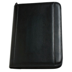 Marbig Professional Compendium Zip Pad Holder Black