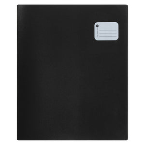 Marbig Professional Refillable Display Book 20 Pocket A4 Black